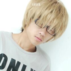 全頂式男髮☆cosplay 動漫 型男 韓流款☆短髮【8139】【淺亞麻金】