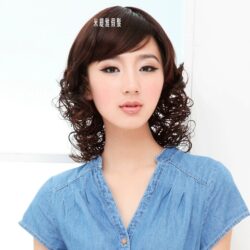 全頂式中老年假髮【81482】☆氣質媽媽女士熟女大捲燙款