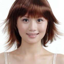 全頂式短髮☆【高溫絲】可愛小中分薄瀏海復古外翻外翹頭 ☆短直髮【9155B】