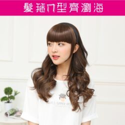 髮箍ㄇ型齊瀏海☆快速改變造型、穿戴方便 自然清新【EP035】