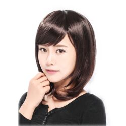 全頂式 微捲直髮【HD018】☆斜瀏海 過肩微捲直髮不分線/兩側羽毛剪/髮尾內灣氣質美女☆中長髮