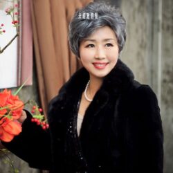 全頂式中老年假髮 女士 媽媽 老奶奶 老太婆 老婆婆 表演 舞台用 【L002】