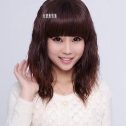 全頂式中長捲髮☆甜美小波浪 小捲 蓬鬆 捲髮【WG12-208】